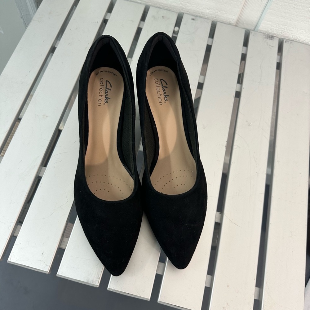 Clarks Black Women's Heels